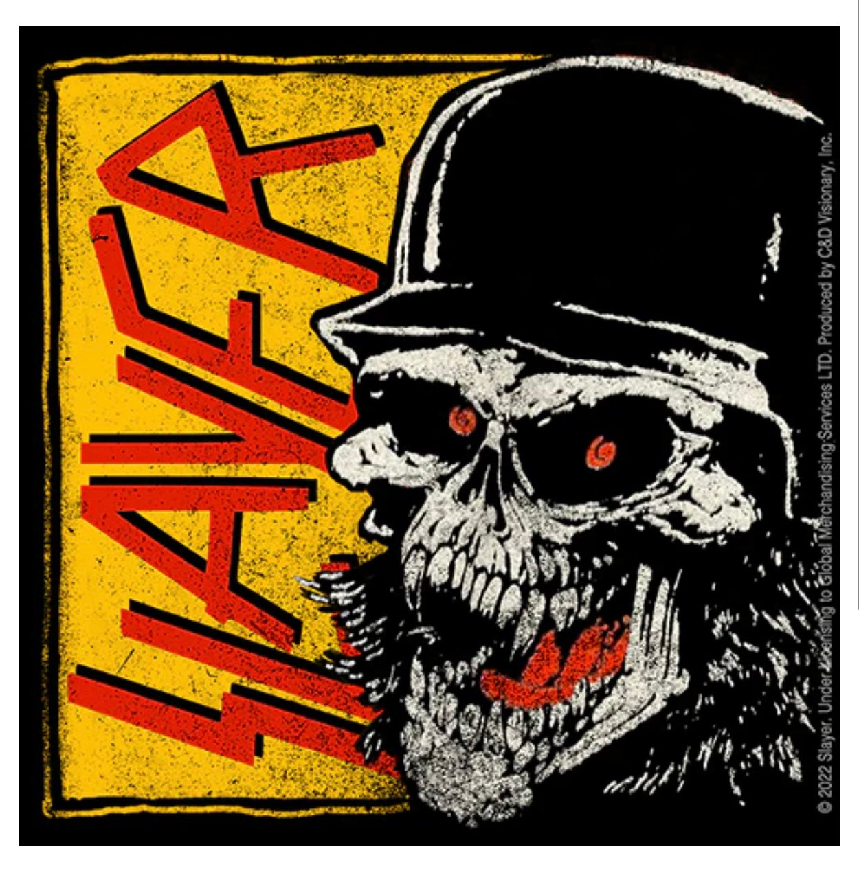 Slayer Skull Sticker Slaytanic Wehrmacht S022S