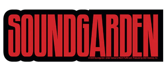 Soundgarden Logo Official Sticker S024S