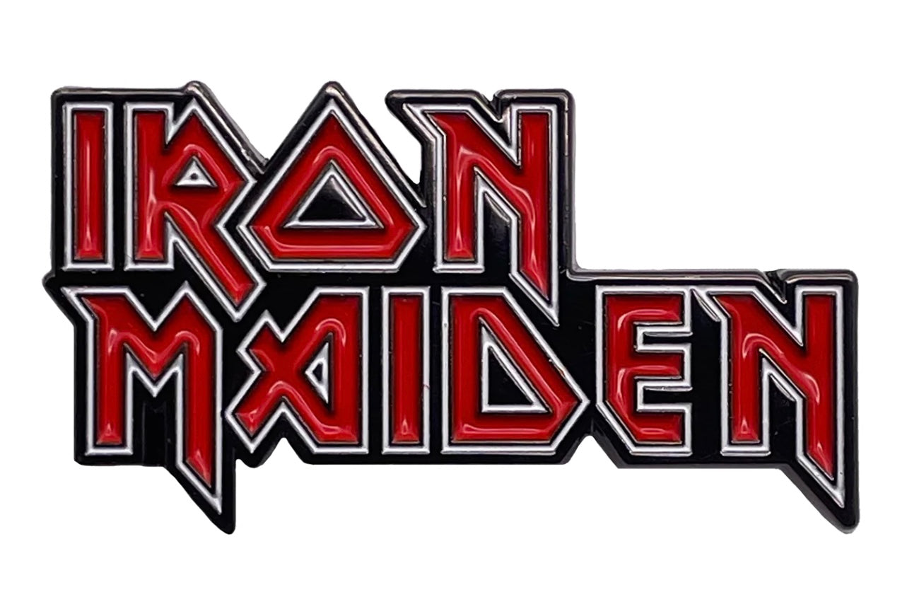 Iron Maiden Official Logo Enamel Lapel Pin I004PC