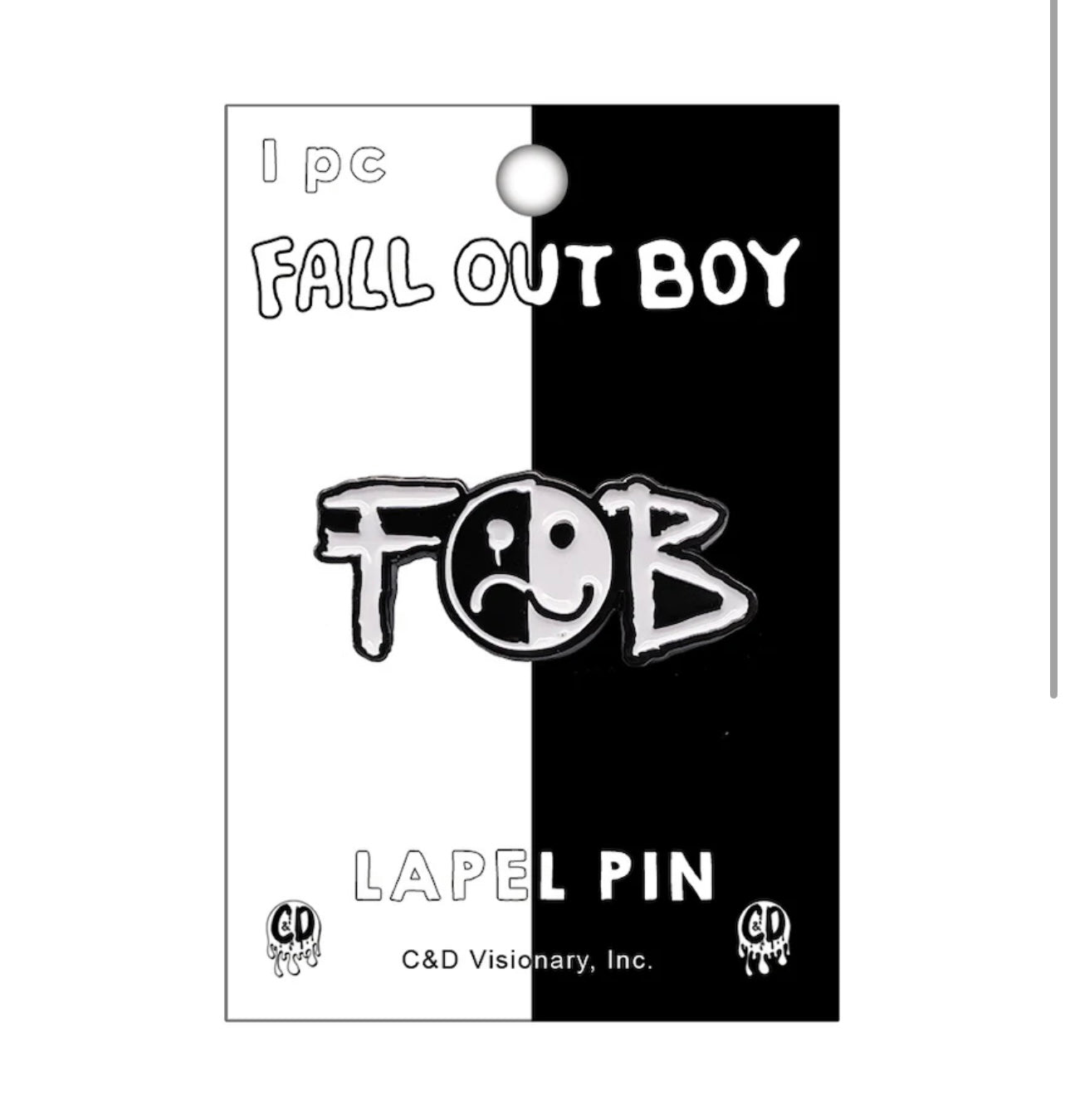 Fall Out Boy Enamel Lapel Pin F004PC