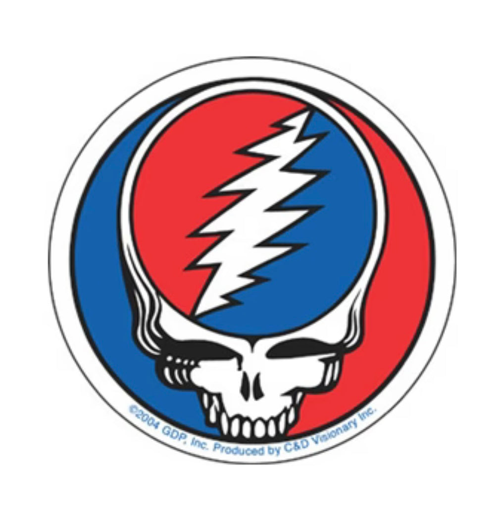 Grateful Dead Official Steal Your Face Sticker G014S