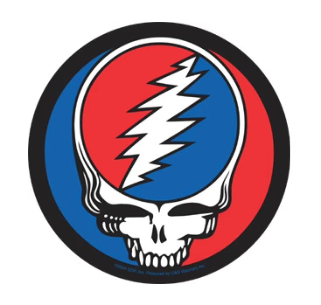 Grateful Dead Officially Licensed Steal Your Face Sticker G016S