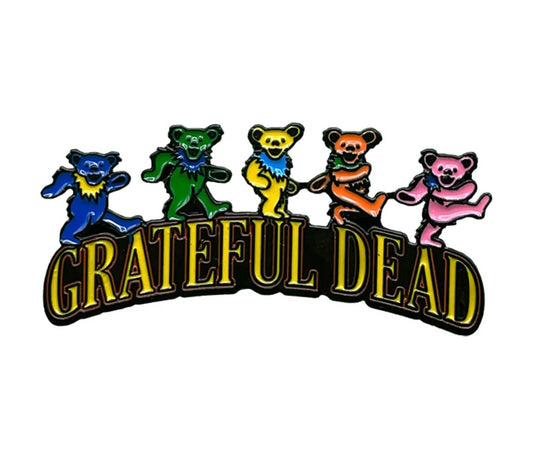 Grateful Dead Official Dancing Bears Enamel Lapel Pin G002PC