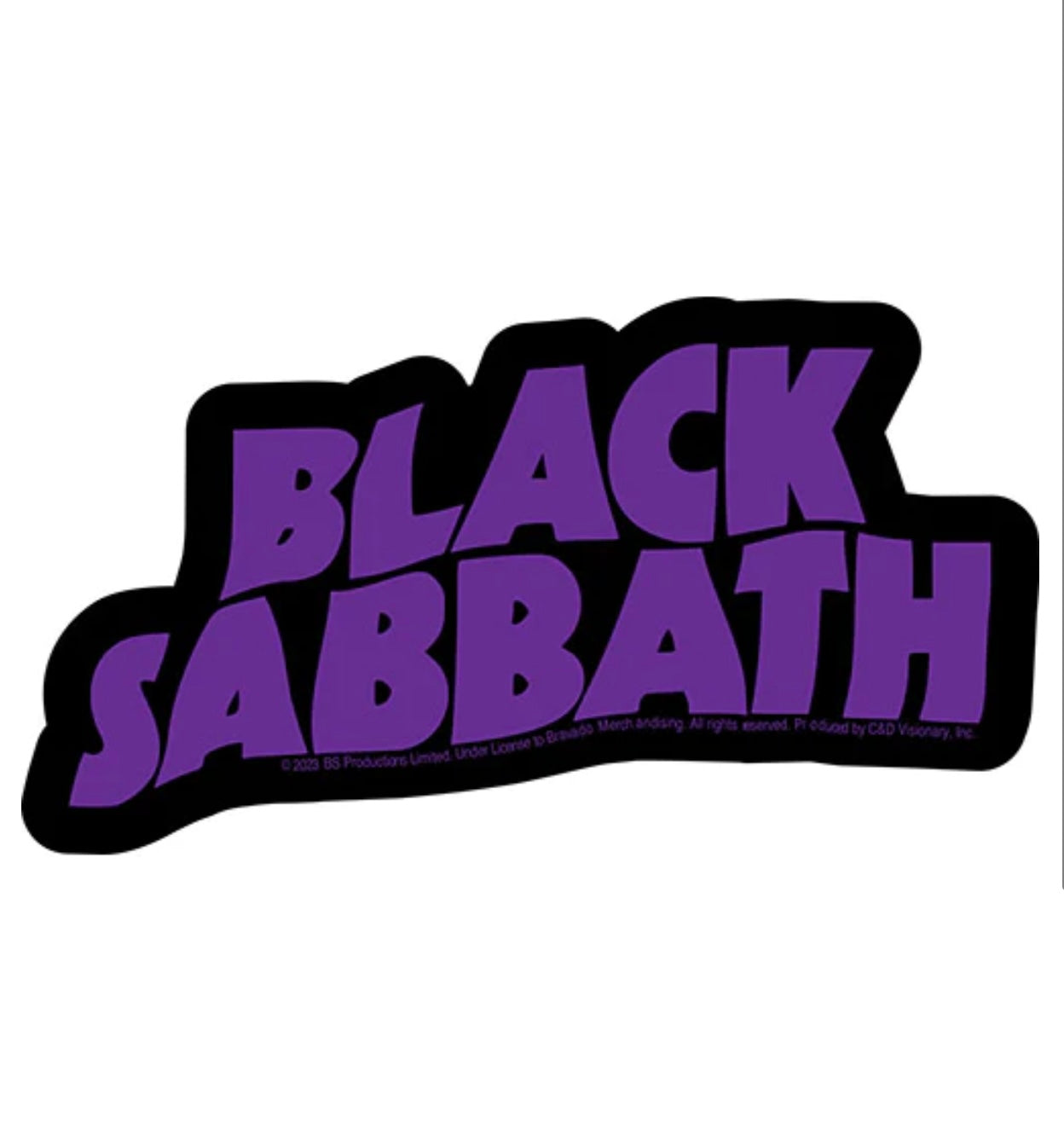 Black Sabbath Logo Sticker B026S