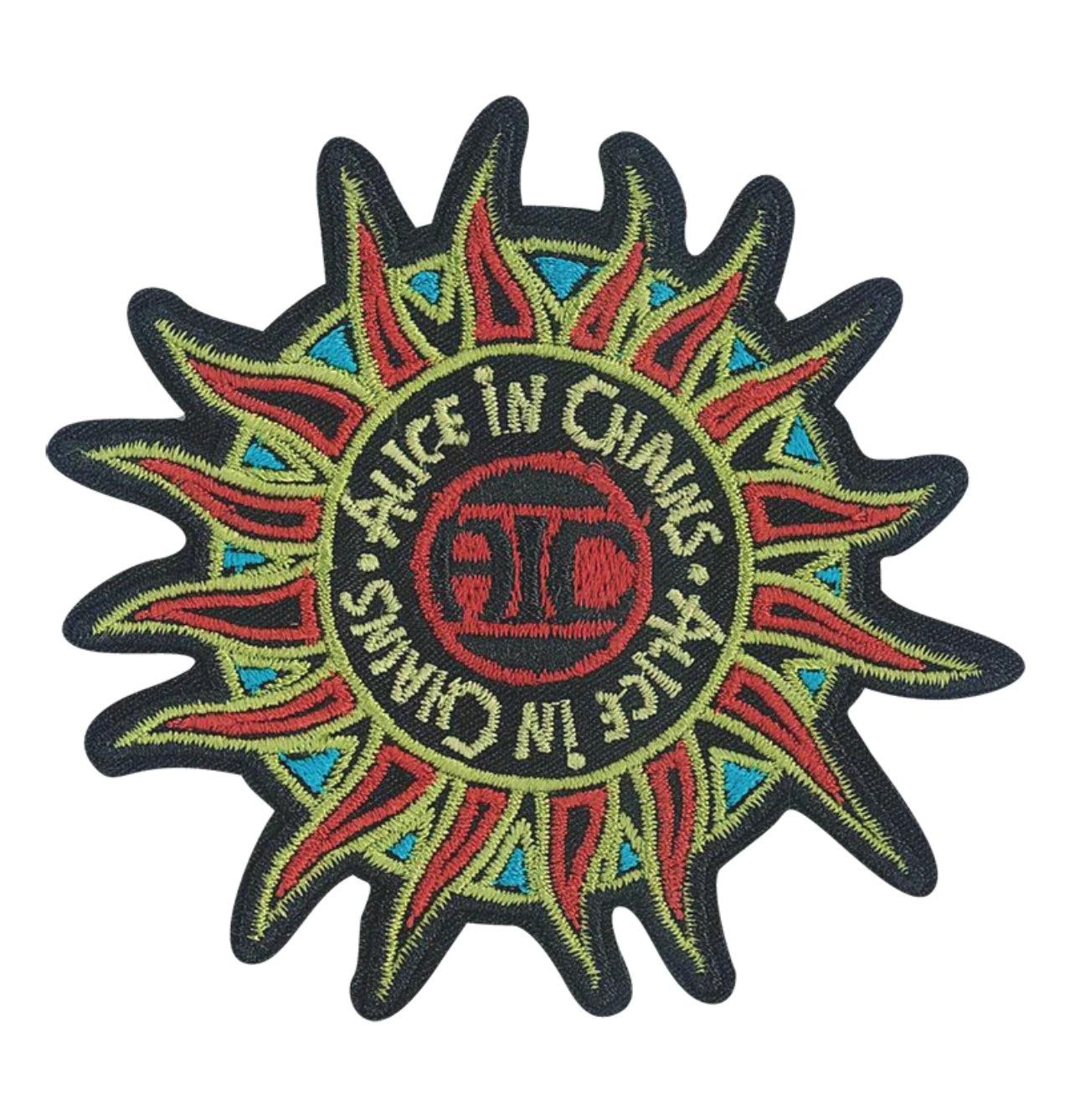 Alice In Chains Official Sun Embroidered Patch A021P