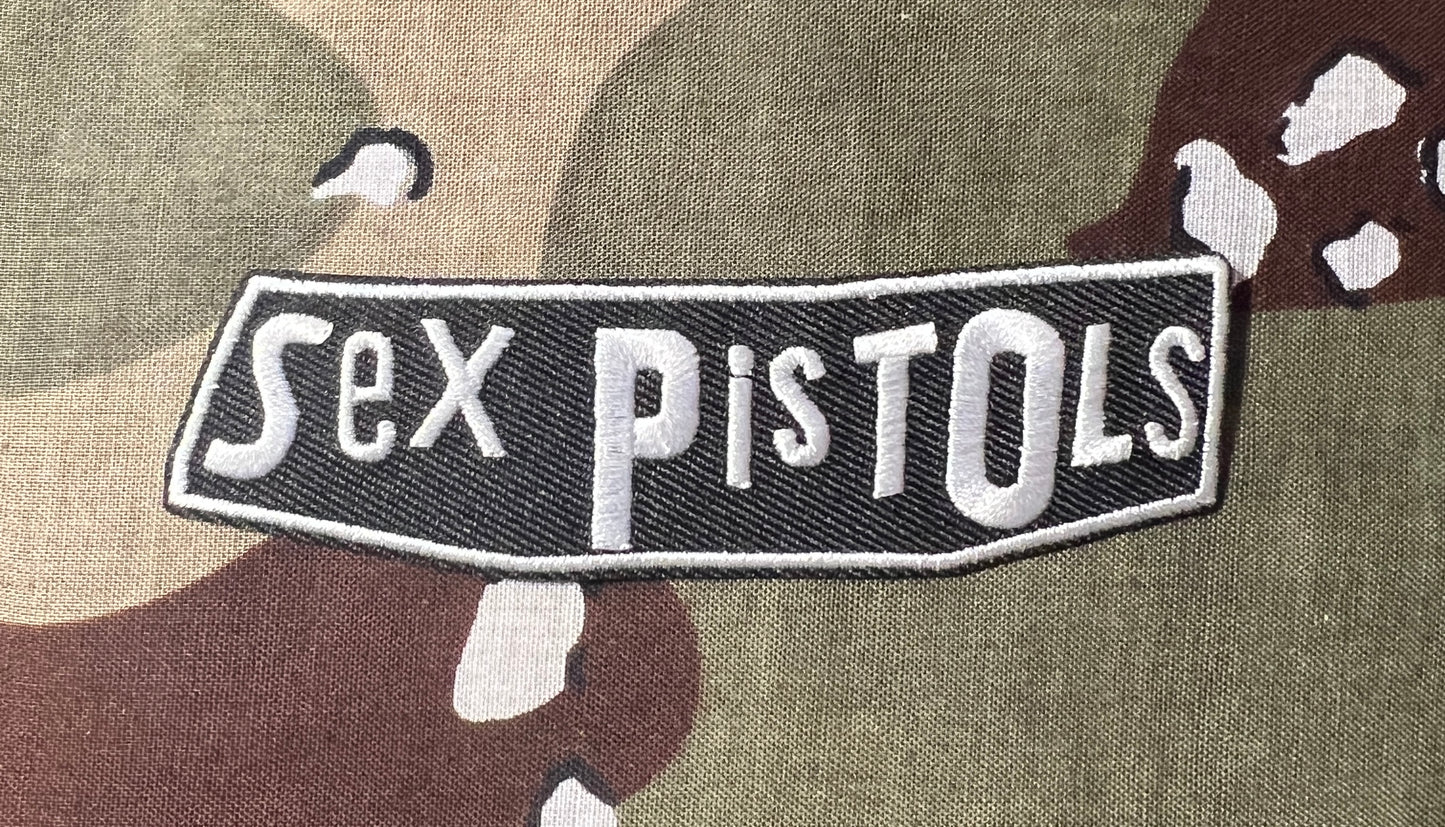 Sex Pistols Logo Embroidered Patch S072P