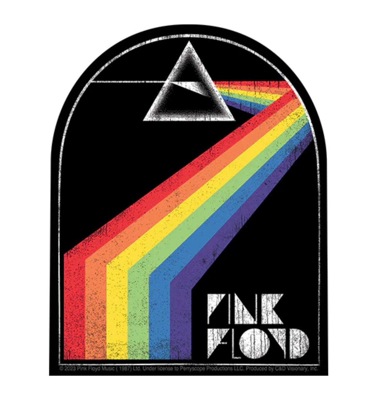 Pink Floyd Dark Side Of The Moon Sticker P007S