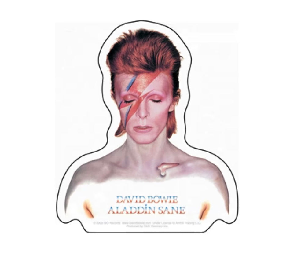 David Bowie Aladdin Sane Sticker B029S