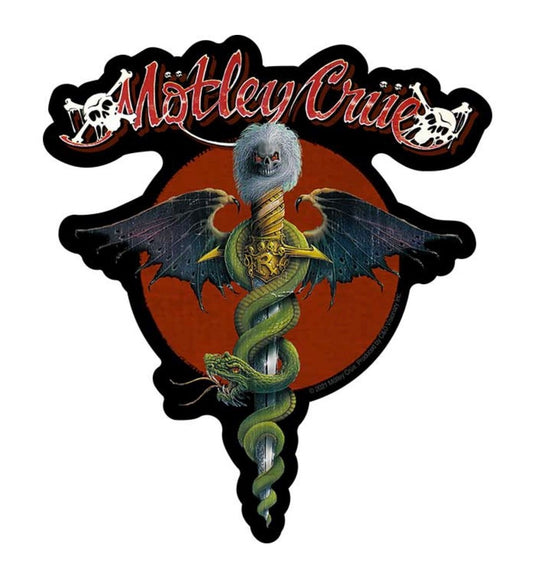 Motley Crue Official Dr. Feelgood Sticker M028S