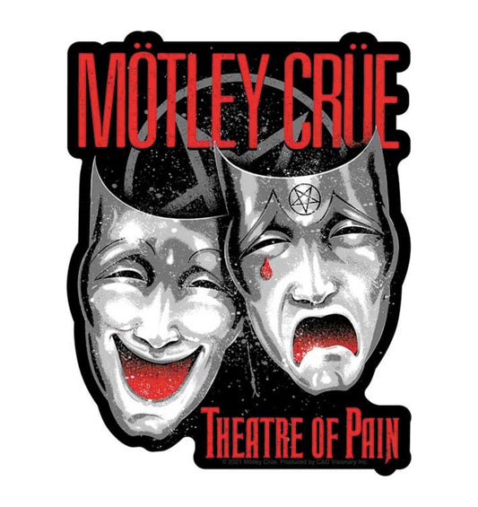 Motley Crue Official Theatre Of Pain Sticker M030S