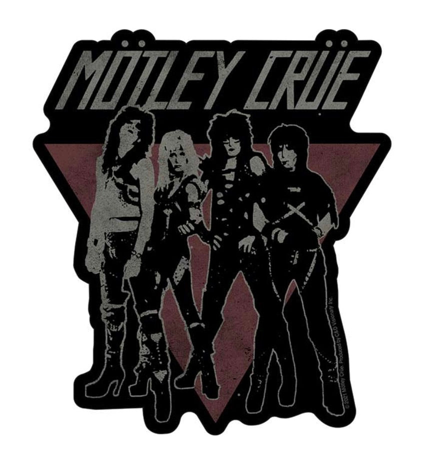 Motley Crue Official Shout At The Devil Sticker M031S