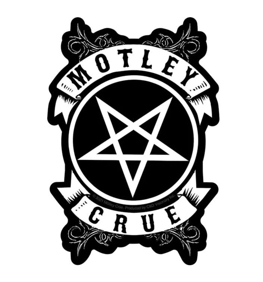 Motley Crue Official Shout At The Devil Biker Sticker M032S