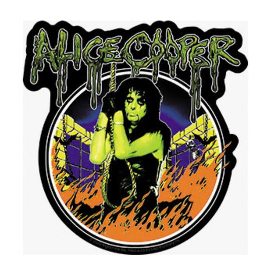 Alice Cooper Sticker A002S