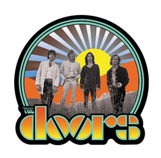 The Doors Waiting For The Sun Sticker D015S