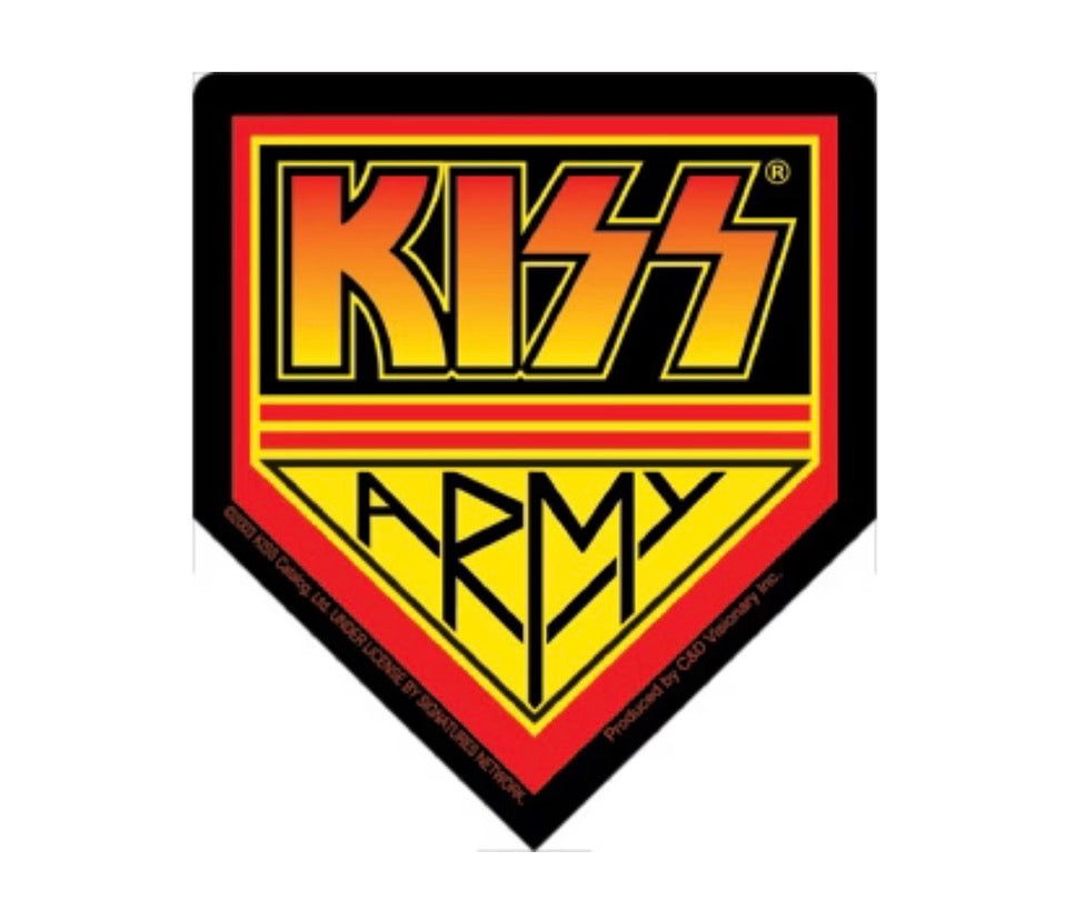 KISS Army Sticker K004S