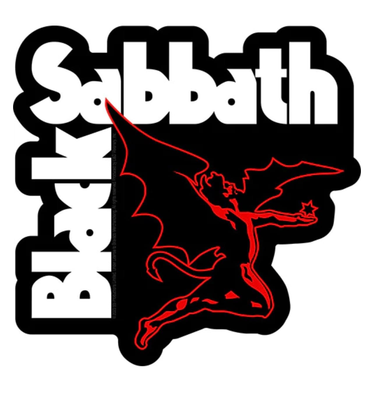 Black Sabbath Demon Sticker B025S