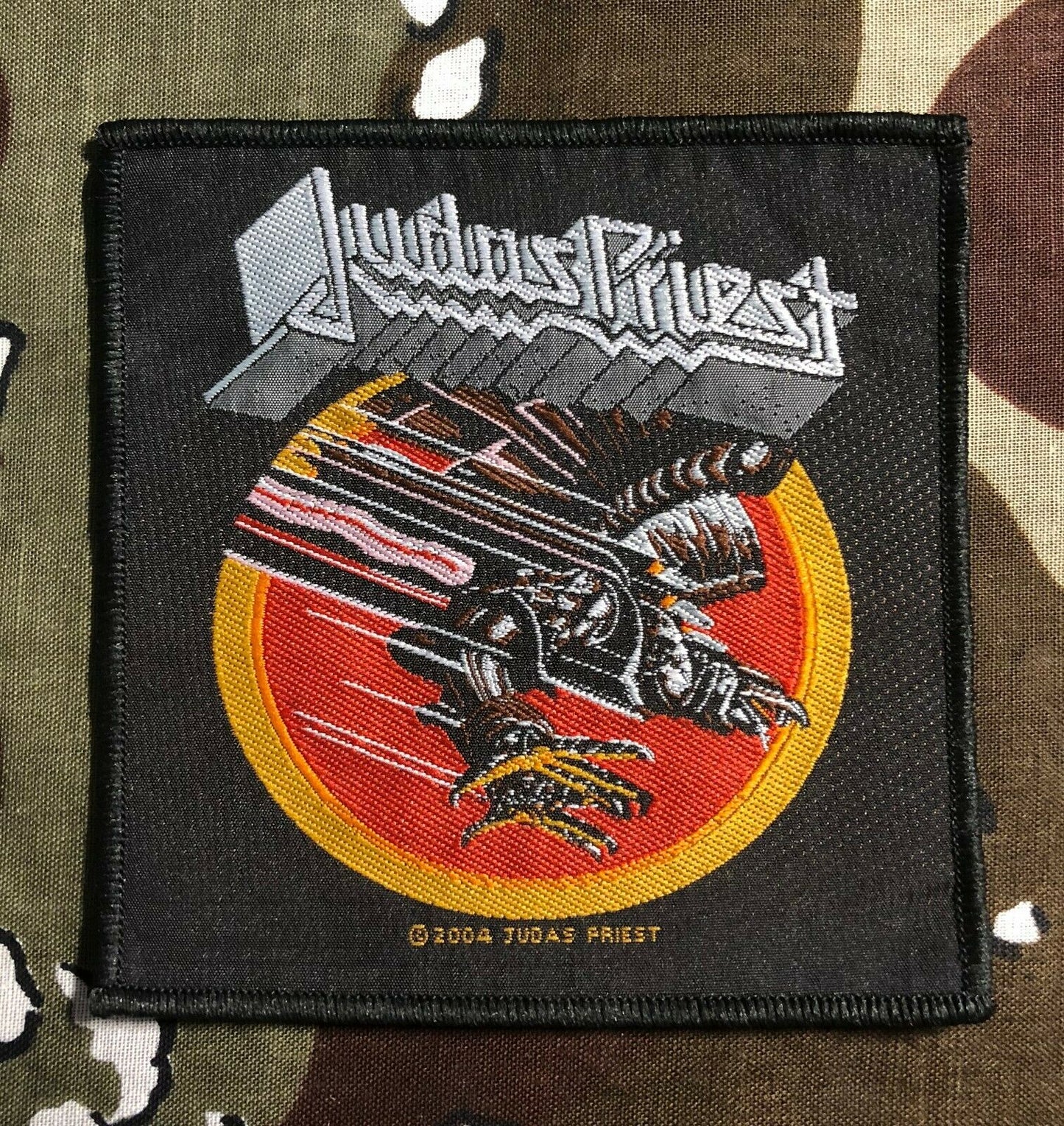 Judas Priest Screaming For Vengeance Woven Patch J014P