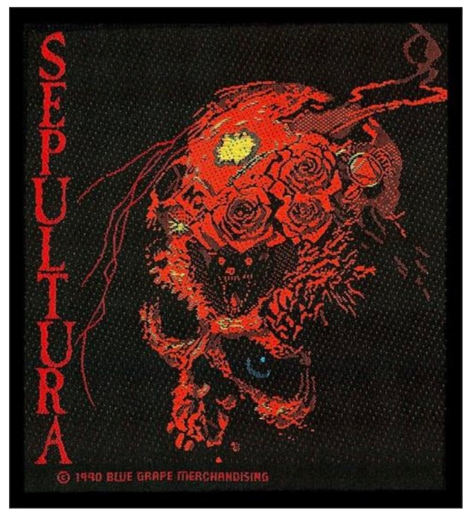 Sepultura Beneath The Remains Woven Patch S041P