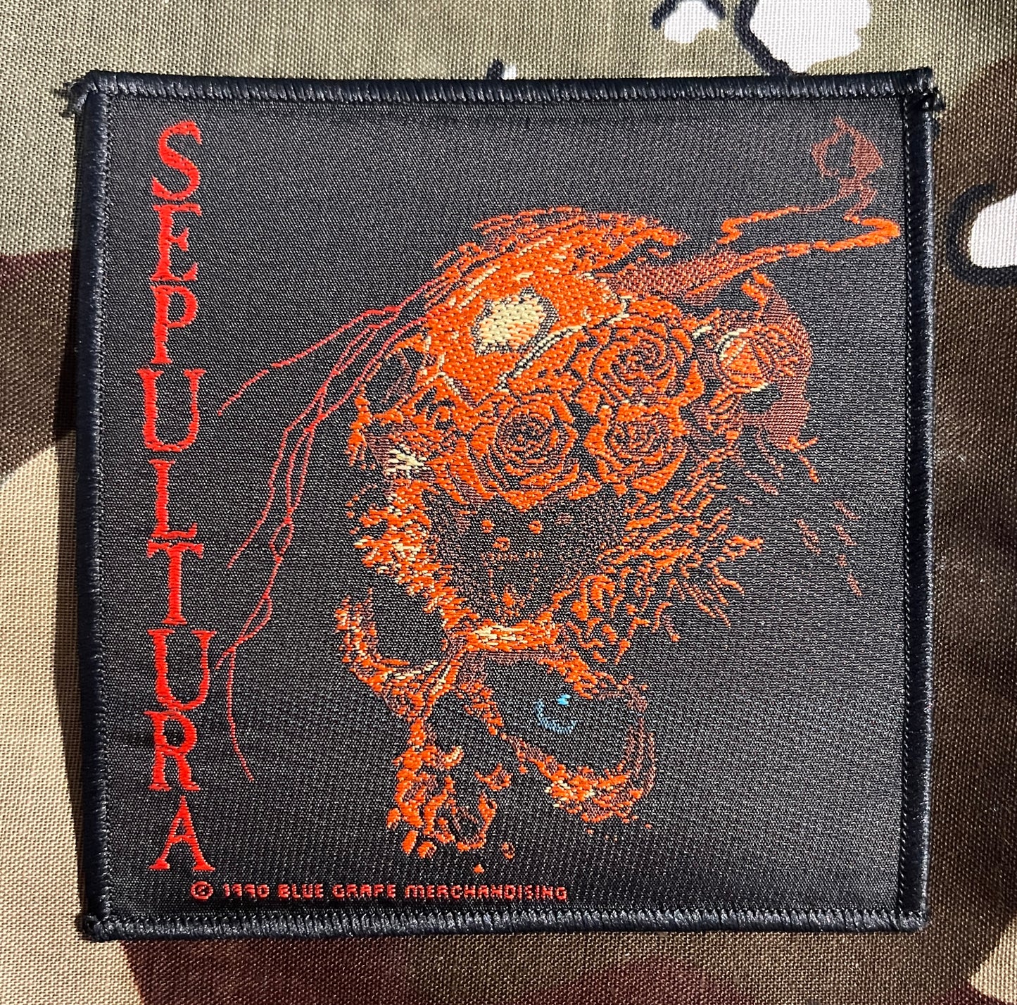 Sepultura Beneath The Remains Woven Patch S041P