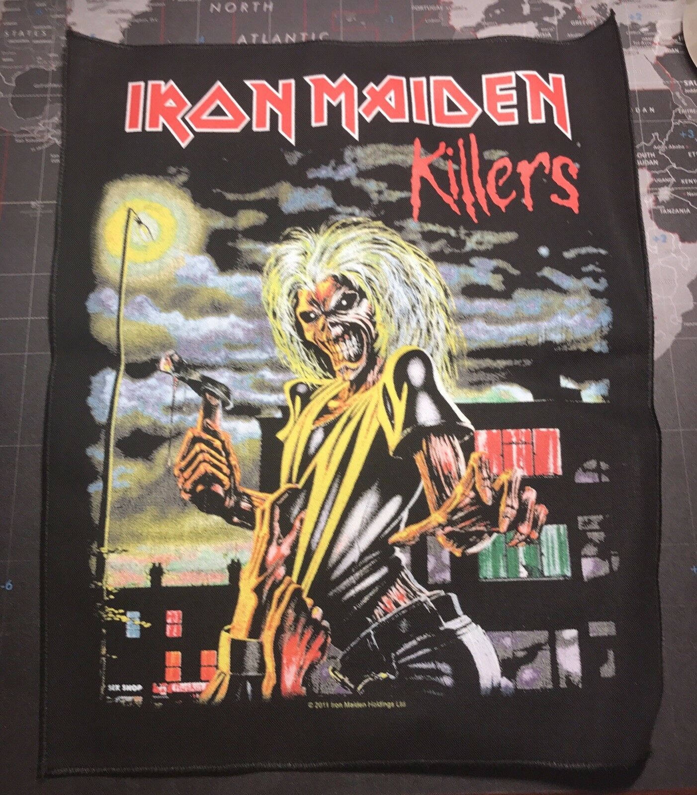 Iron Maiden Killers Official Back Patch I003P