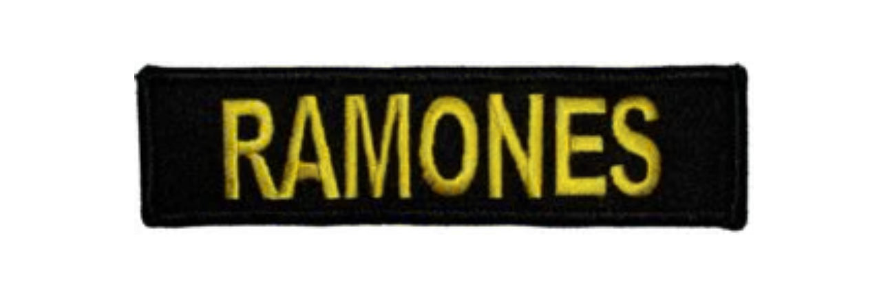 Ramones Logo Embroidered Patch R016P