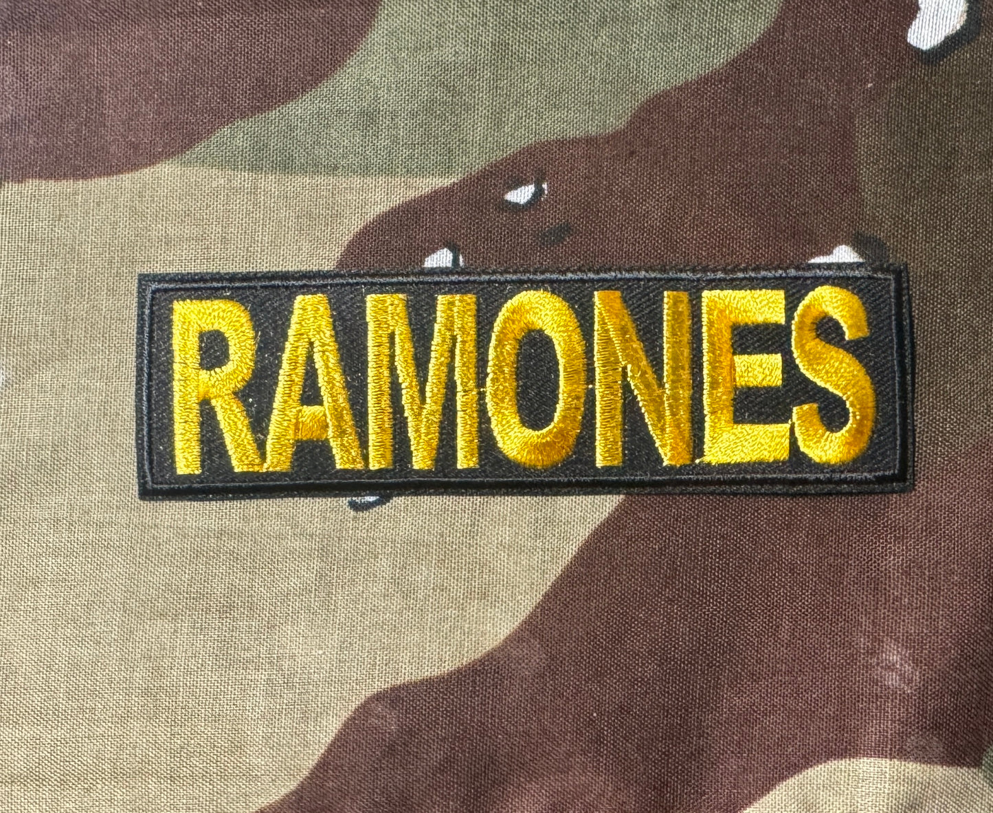 Ramones Logo Embroidered Patch R016P