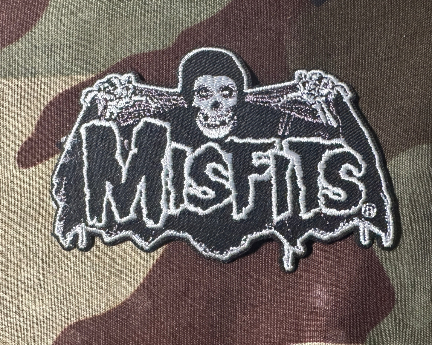 Misfits Bat Embroidered Patch M062P