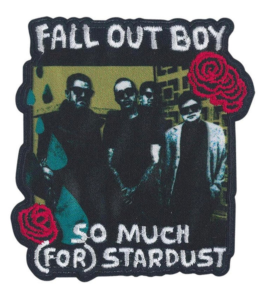 Fall Out Boy So Much (For) Stardust Embroidered/Woven Patch F019P