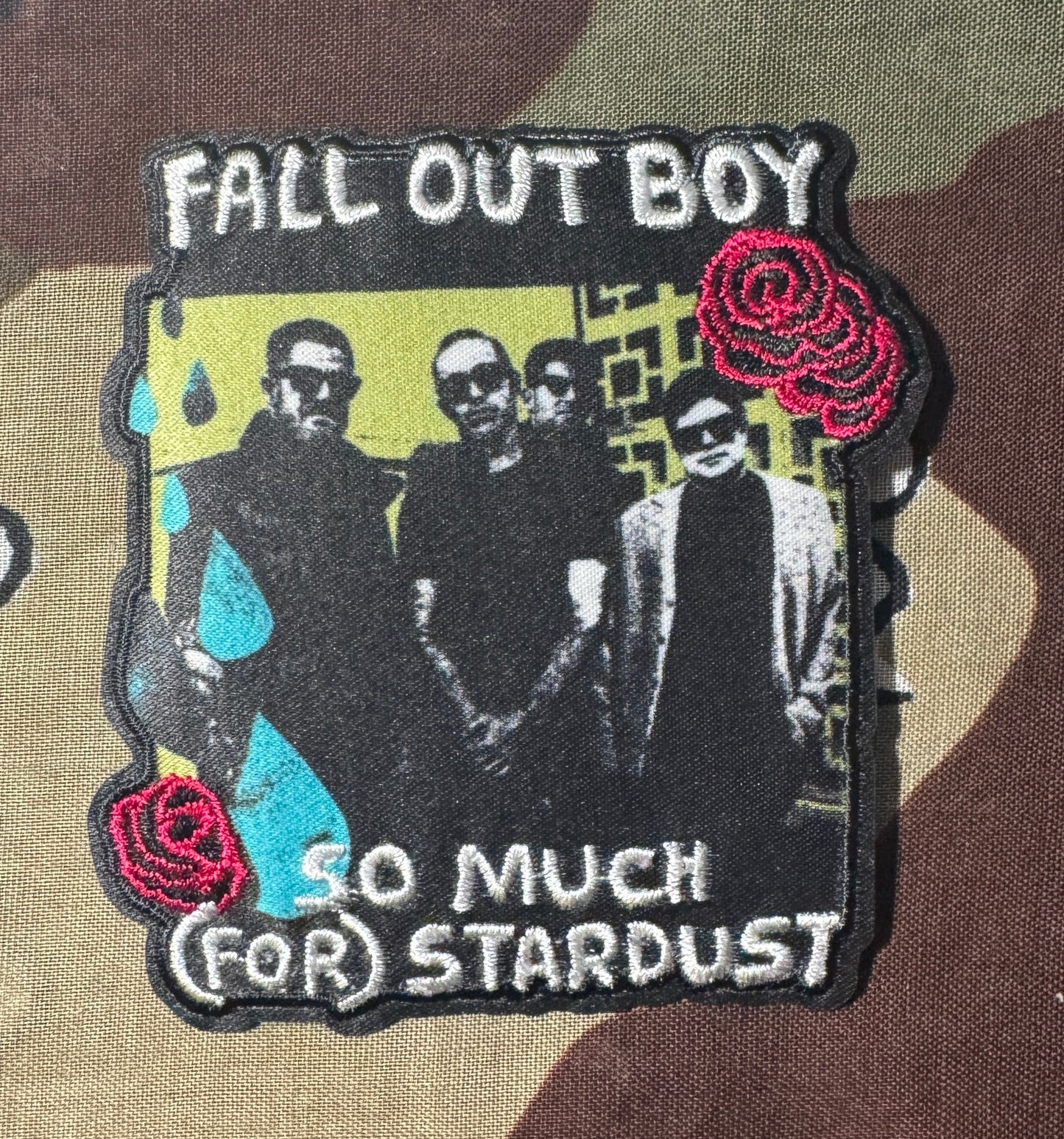 Fall Out Boy So Much (For) Stardust Embroidered/Woven Patch F019P