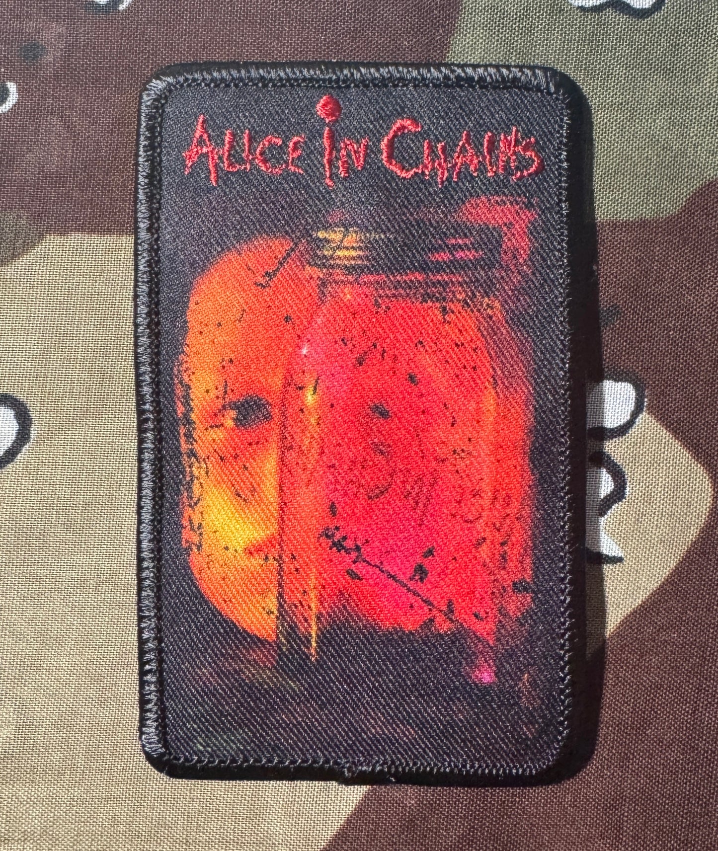 Alice In Chains Official Jar Of Flies Embroidered/Woven Patch A022P