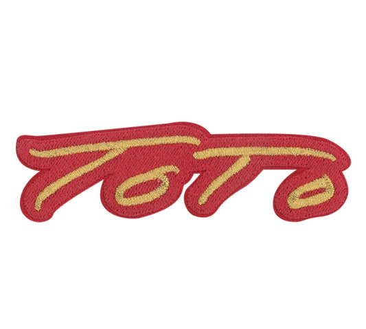 Toto Logo Steve Lukather Official Embroidered Patch T015P