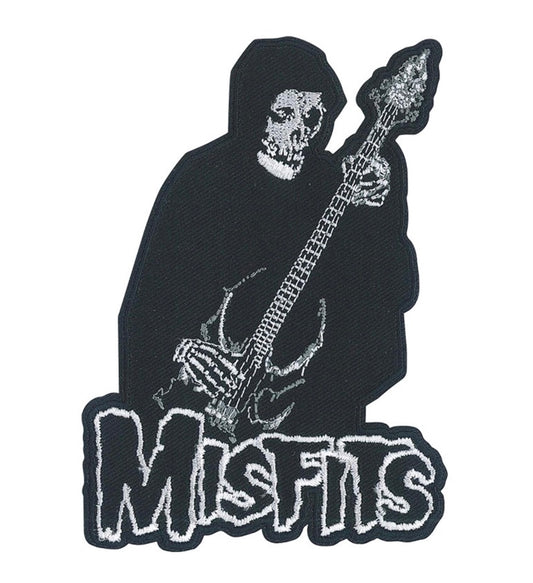 Misfis Crimson Ghost Bass Embroidered Patch M063P