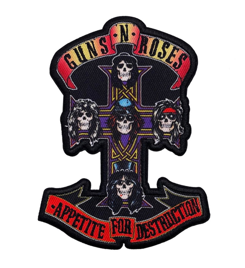 Guns N Roses Appetite For Destruction Woven Patch G035P