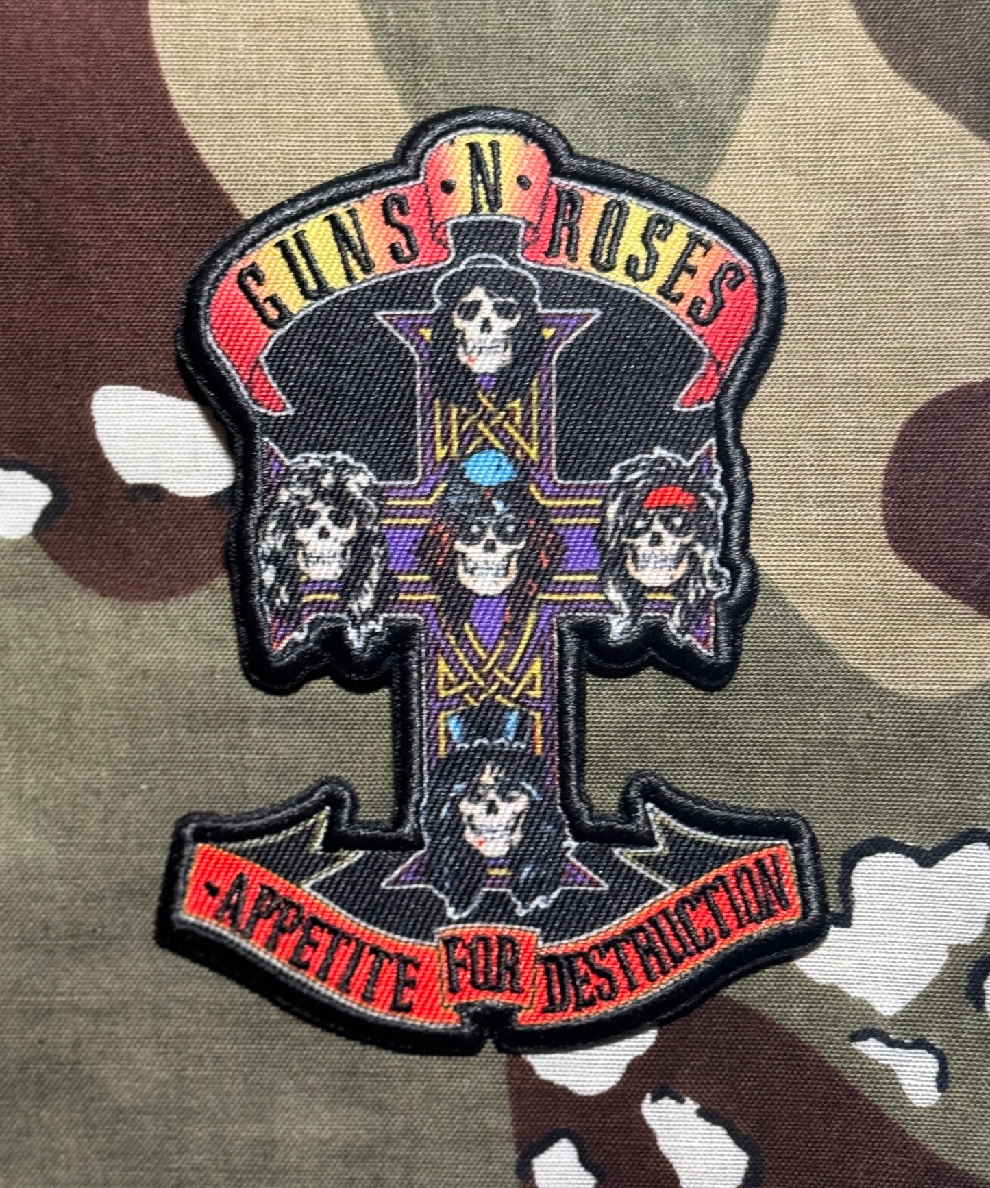 Guns N Roses Appetite For Destruction Woven Patch G035P