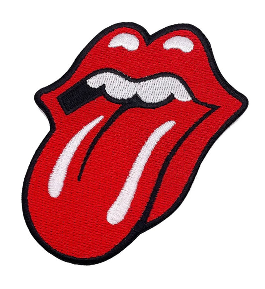 The Rolling Stones Official Tongue Embroidered Patch R007P