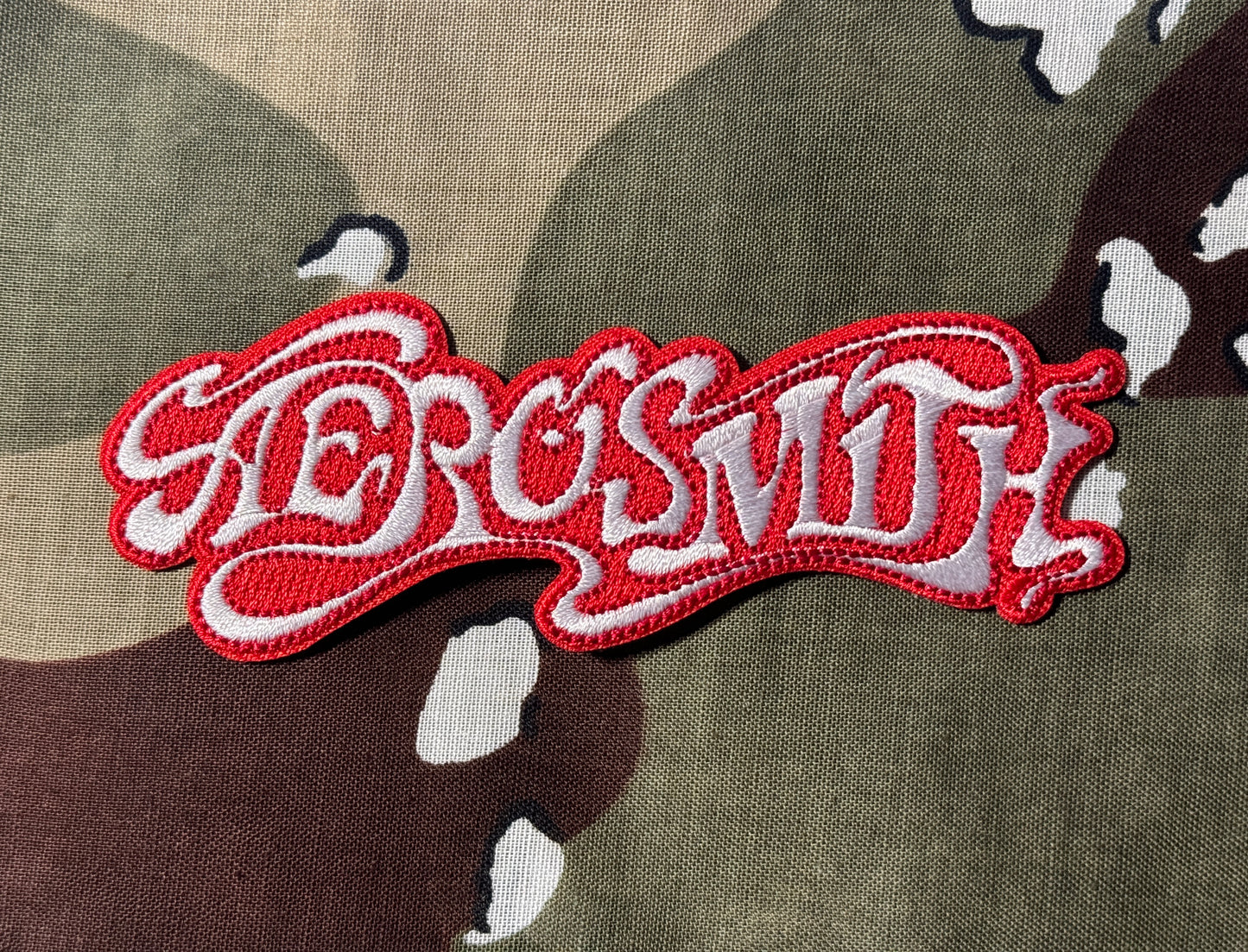 Aerosmith Logo Embroidered Patch A075P