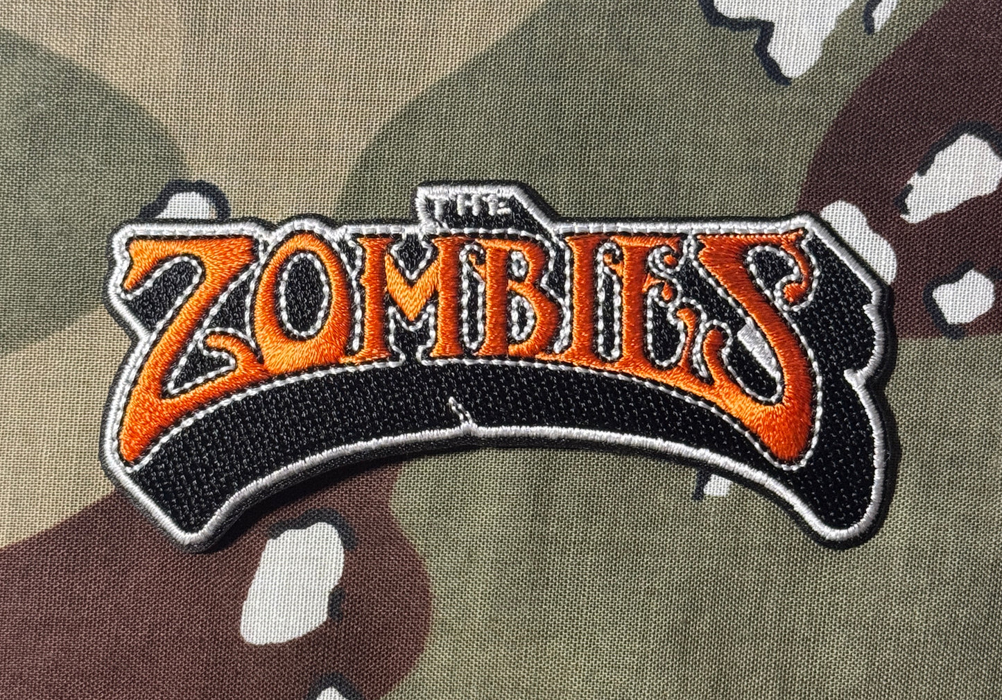 The Zombies Logo Rock and Roll Embroidered Patch Z001P