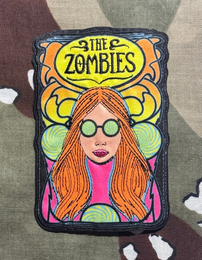 The Zombies Rock and Roll Embroidered/Woven Patch Z002P