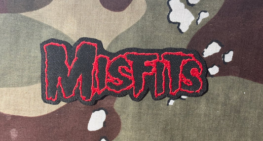 Misfits Punk Embroidered Patch