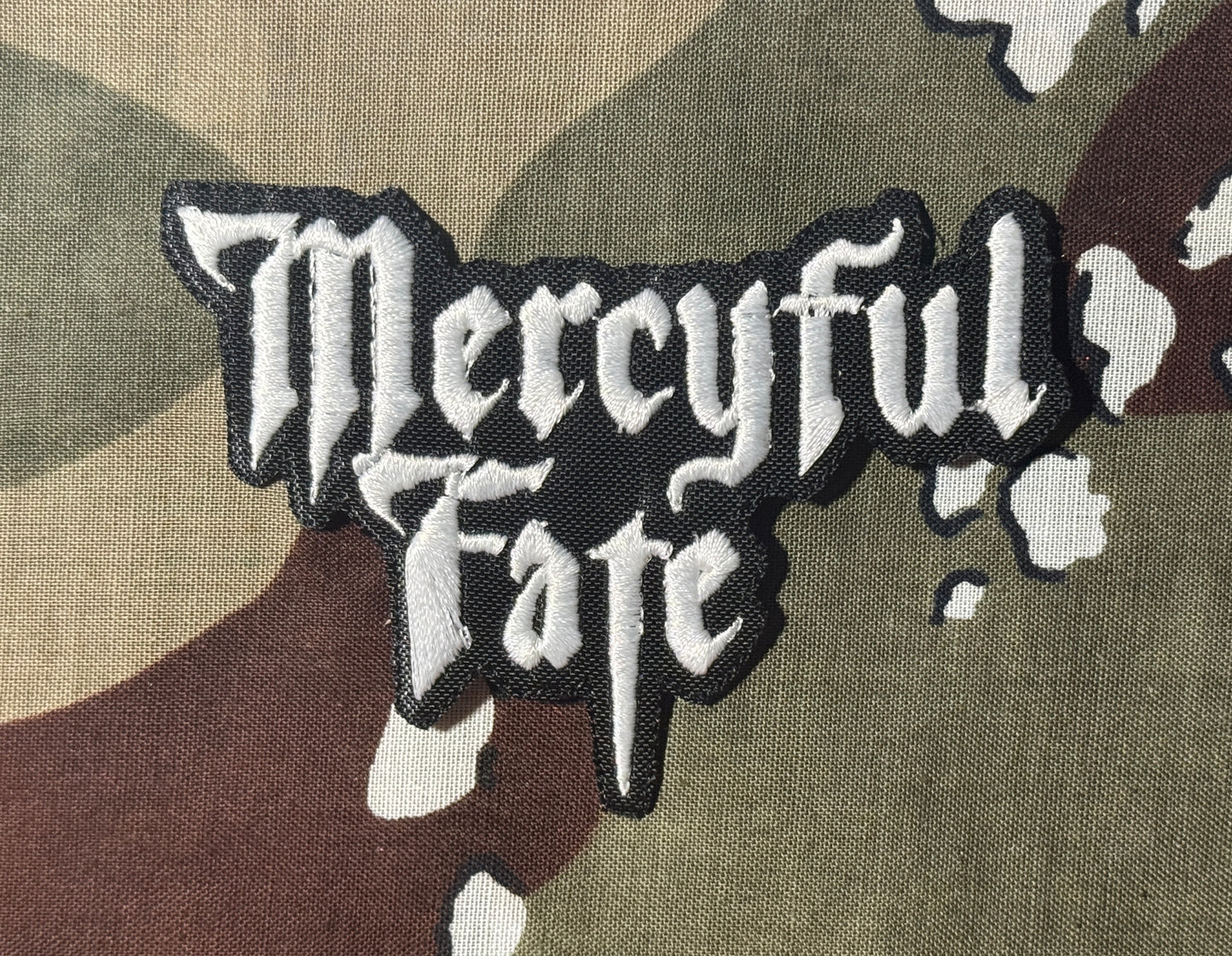 Mercyful Fate Logo Embroidered Patch