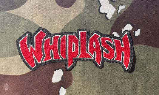 Whiplash Embroidered Patch