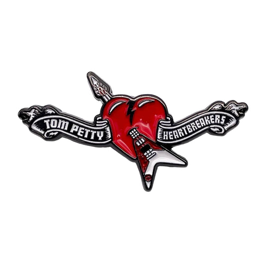 Tom Petty And The Heartbreakers Official Enamel Lapel Pin P004PC