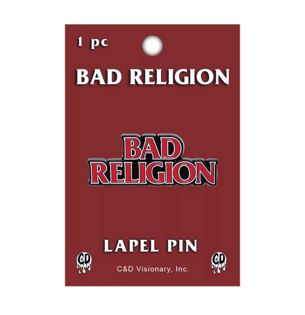 Bad Religion Official Enamel Lapel Pin B009PC