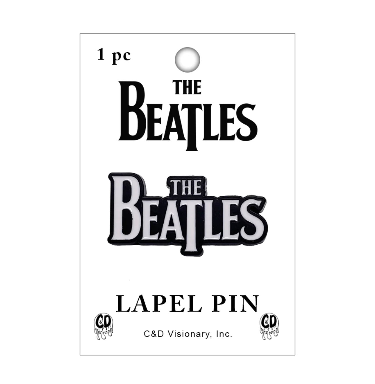 The Beatles Official Enamel Lapel Pin B010PC