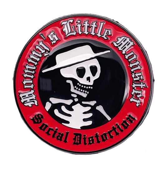 Social Distortion Mommy's Little Monster Enamel Lapel Pin S013PC Badge