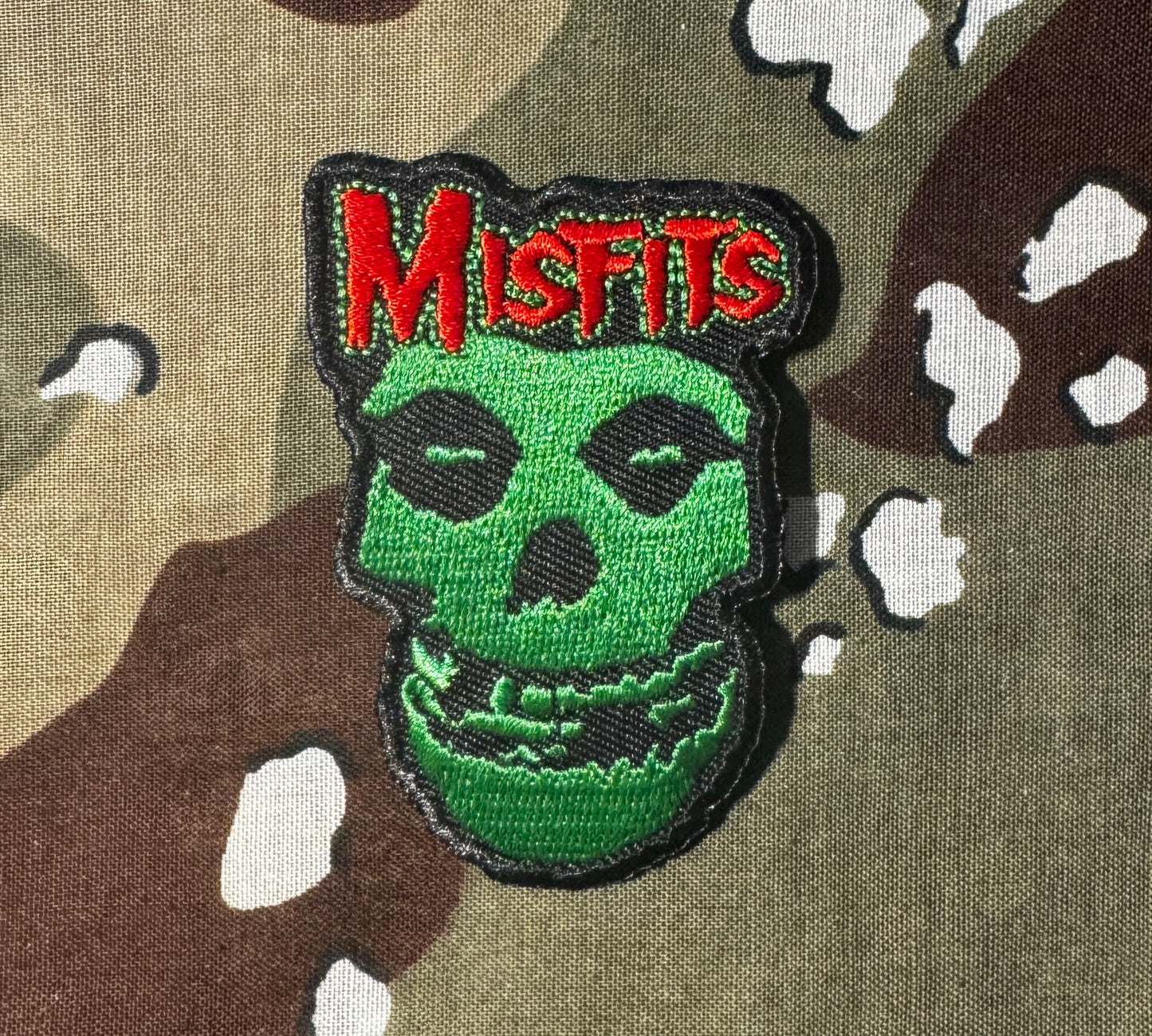 Misfits Crimson Ghost Embroidered Patch