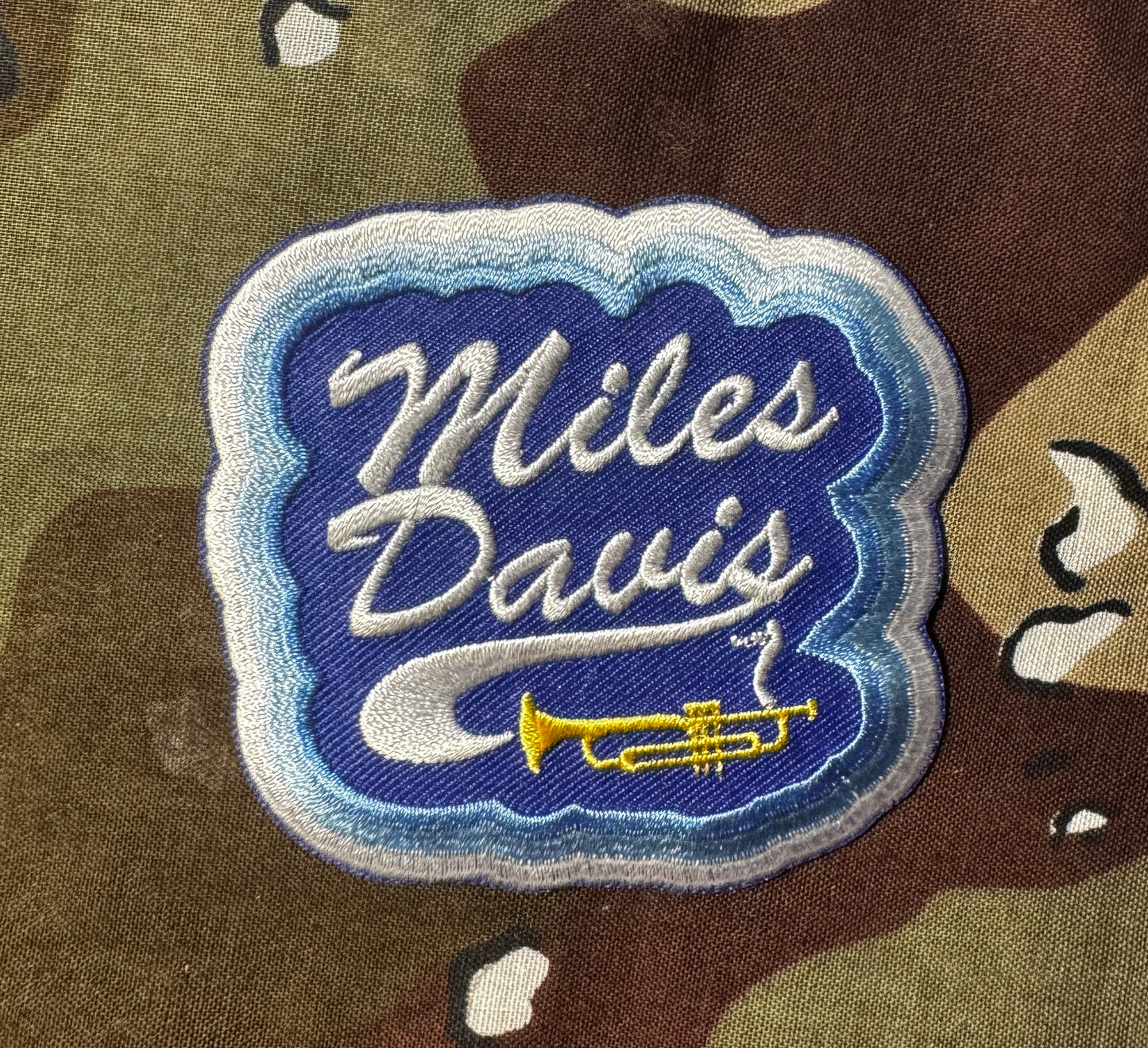 Miles Davis Jazz Embroidered Patch D037P