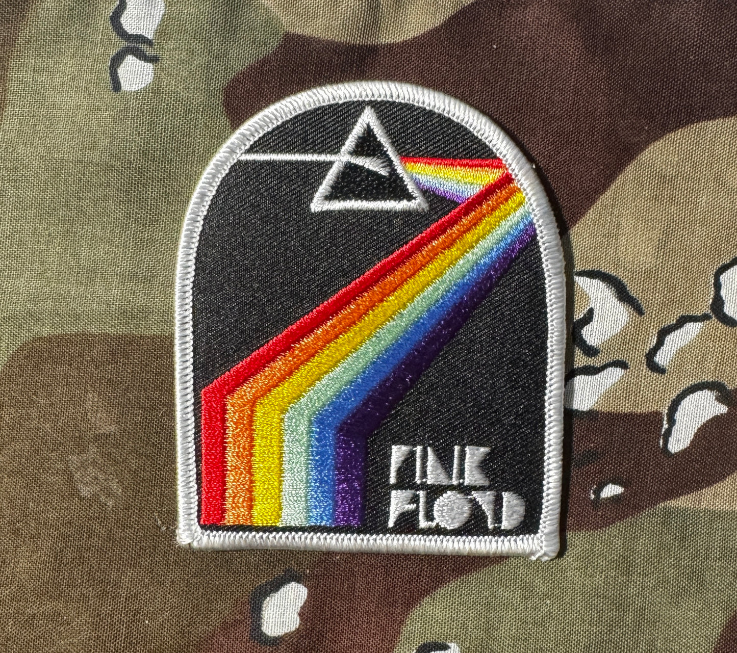 Pink Floyd Dark Side Of The Moon Embroidered Patch P011P