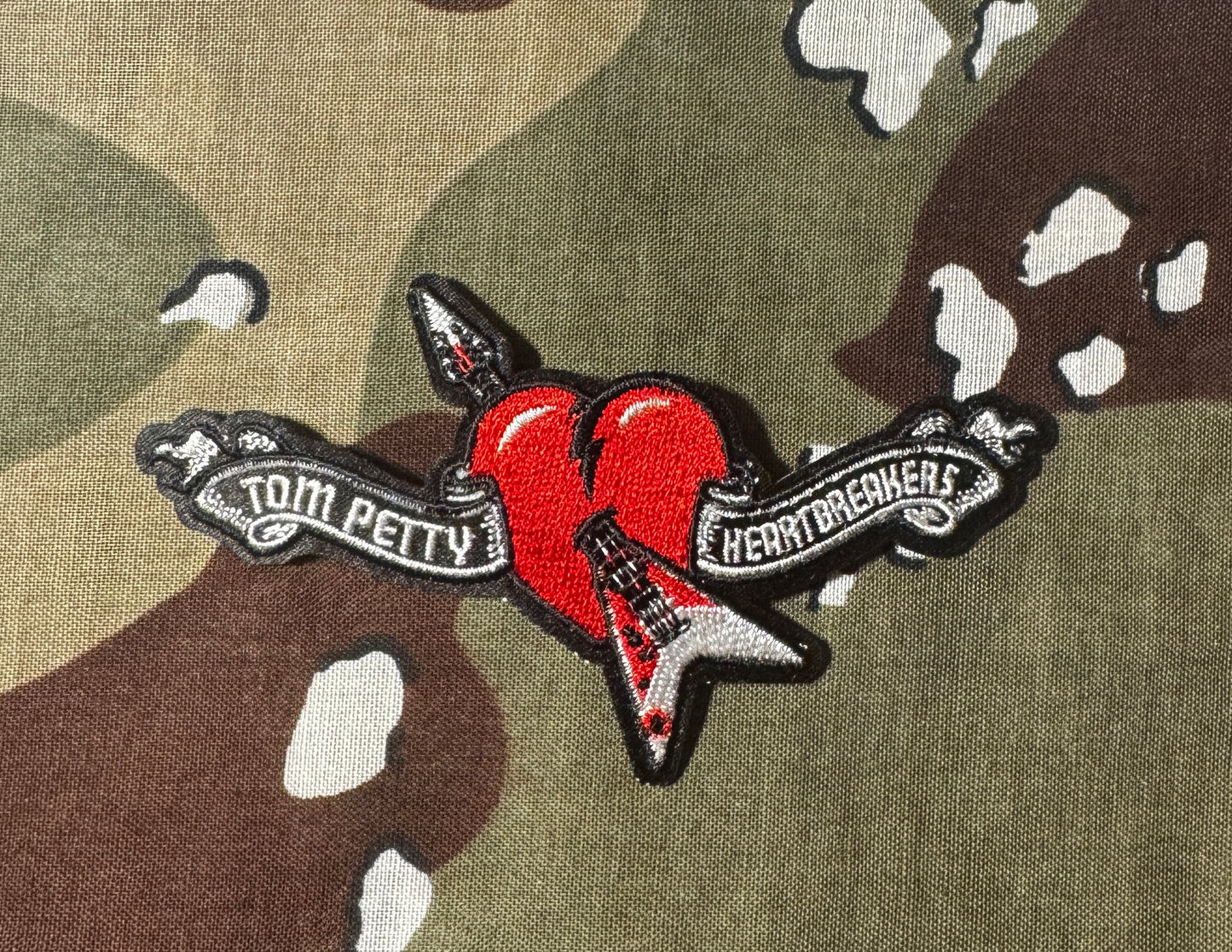 Tom Petty and the Heartbreakers Official Embroidered Patch P013P