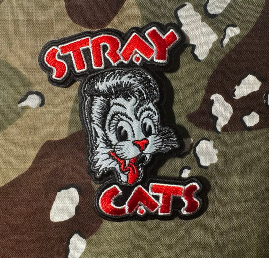 Stray Cats Official Embroidered Patch S036P